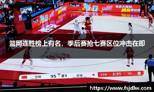 篮网连胜榜上有名，季后赛抢七赛区位冲击在即